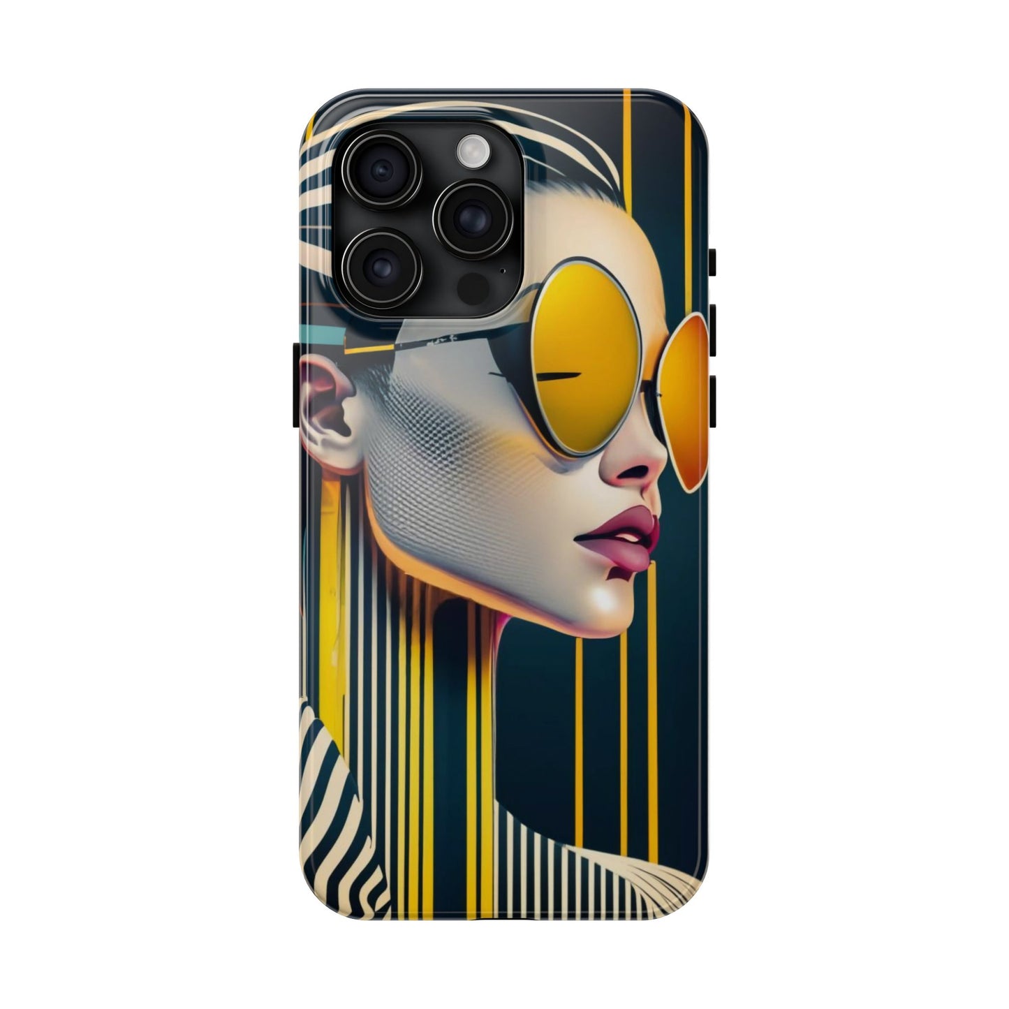 Shinkawa-Inspired Sunglasses Woman Tough Phone Case