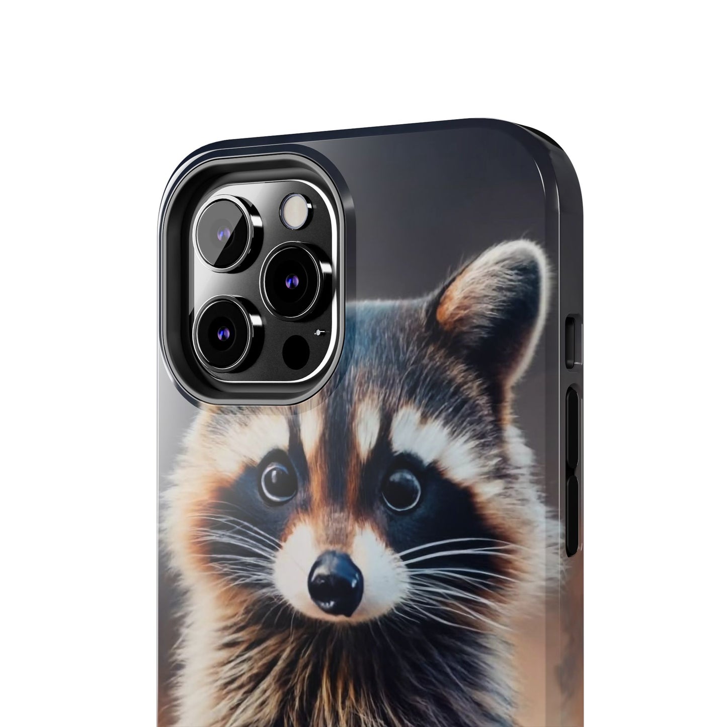 Abstract Raccoon Charm Tough Phone Case