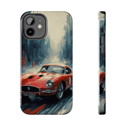 City Drive Red Sports Car Tough Phone Case