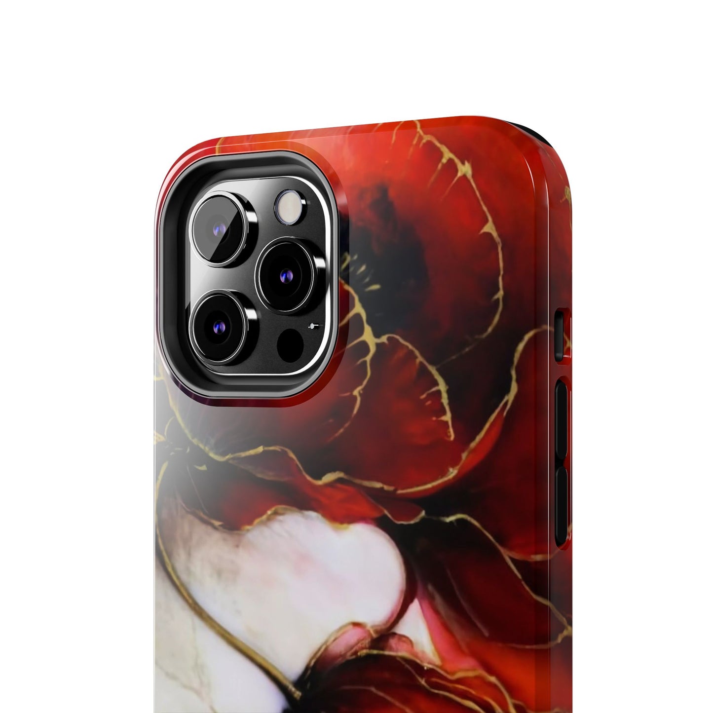 Ethereal Blossom Alcohol Ink Tough Phone Case