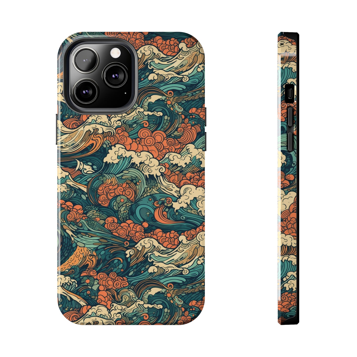 Vibrant Waves - Wave of Colors - Tough Phone Case