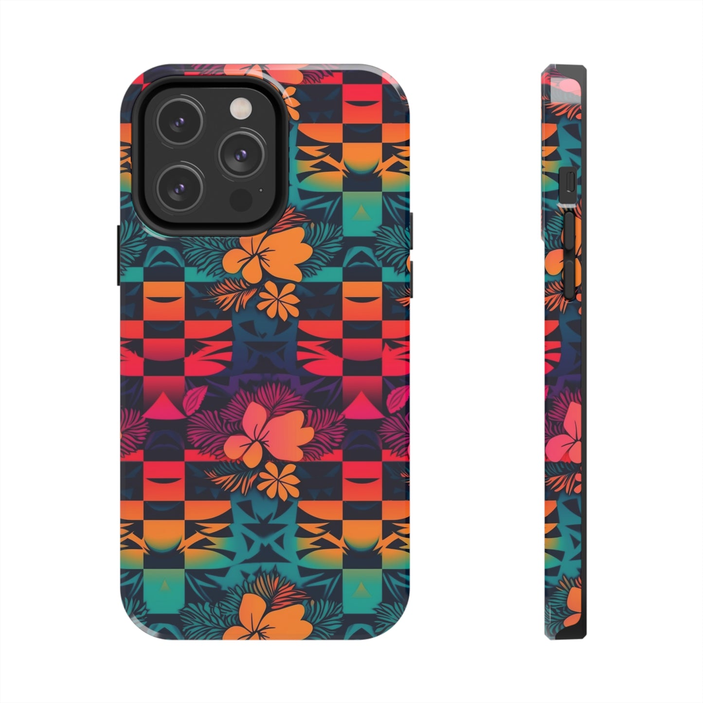 Electric Plumeria - Hawaiian Tough Phone Case