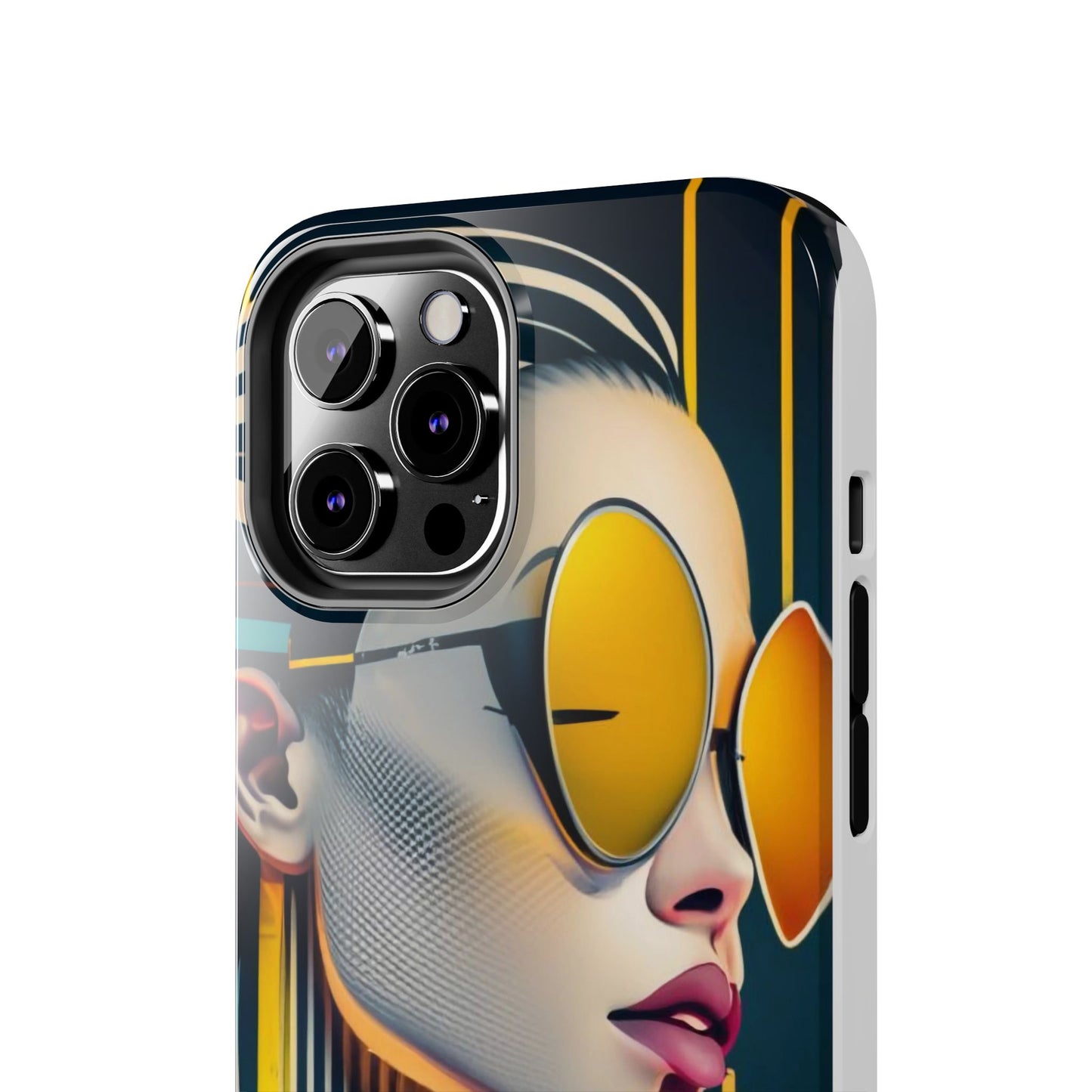 Shinkawa-Inspired Sunglasses Woman Tough Phone Case