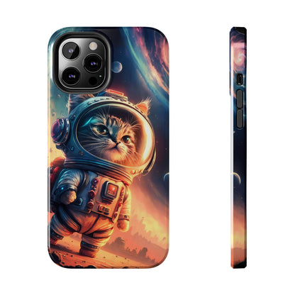 Cosmic Kitty Space Explorer Tough Phone Case