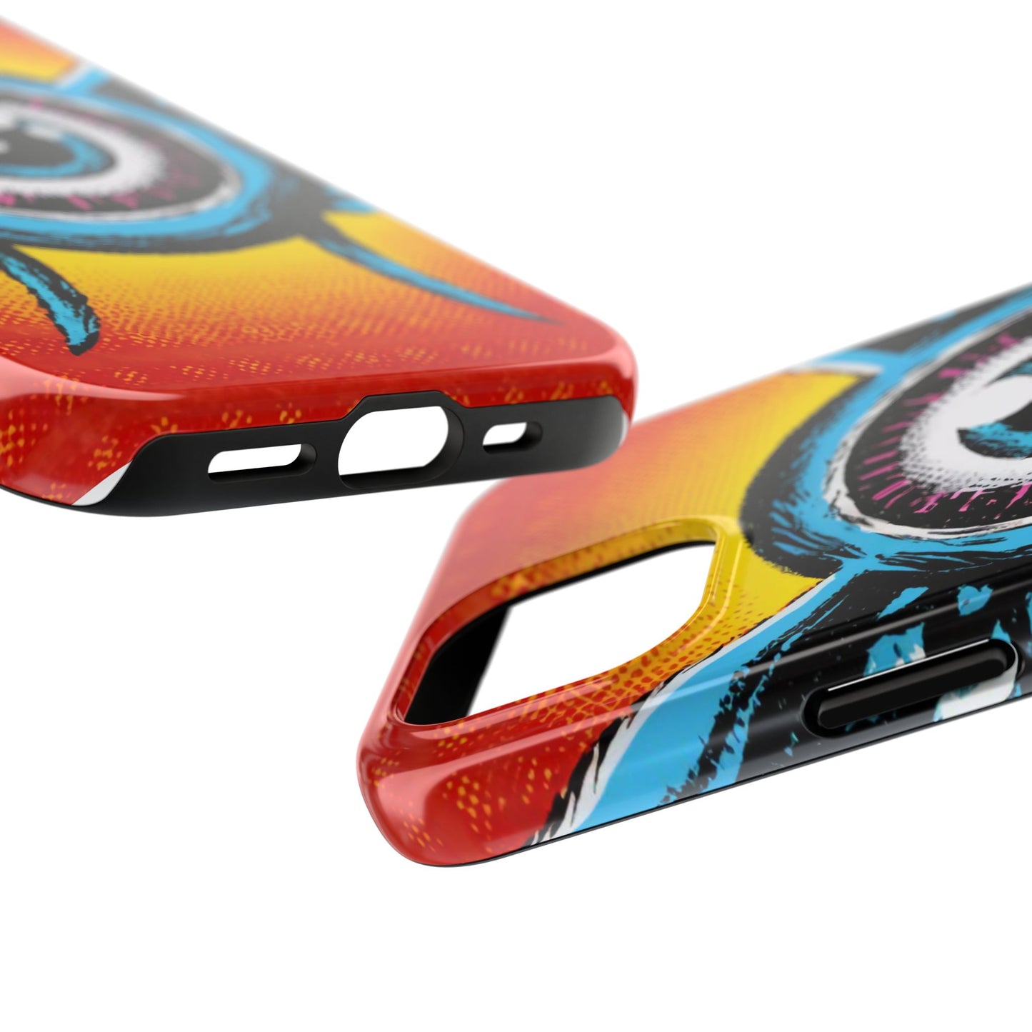 Bursting Vision Winged Eye iPhone Case