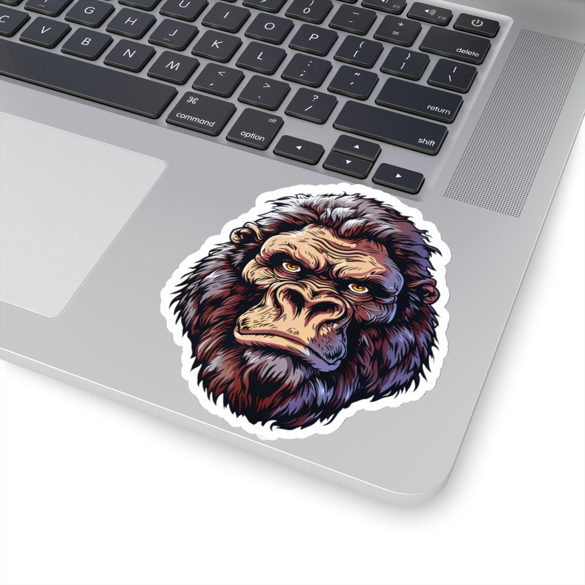 Observant Tan Yeti Vinyl Sticker