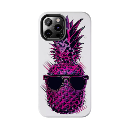 Pineapple Paradise Sunglasses Tough Phone Case