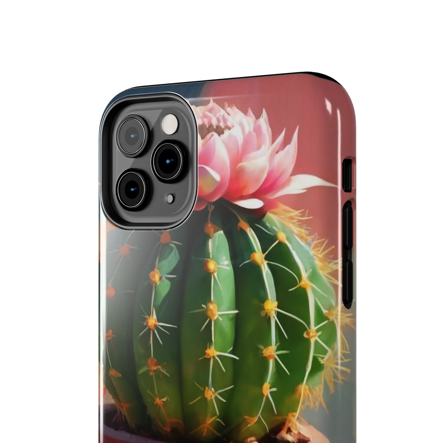 DesertBloom Terracotta Cactus Tough Phone Case