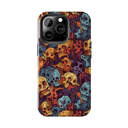 Skeletal Flow - Deathly Protection - Tough Phone Case