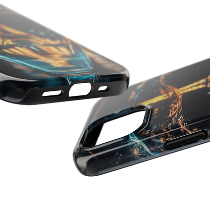 Eiffel Tower Through the Looking Glass Tough Phone Case