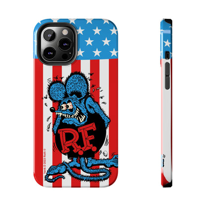 Red, White and Fink - Tough Phone Case