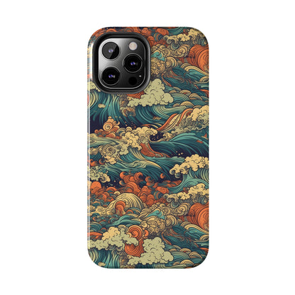 Colorburst Coast - Wave of Colors - Tough Phone Case