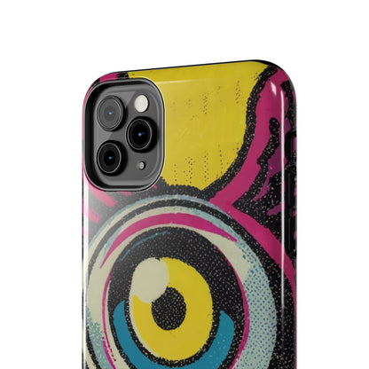 Golden Gaze Winged Eye iPhone Case