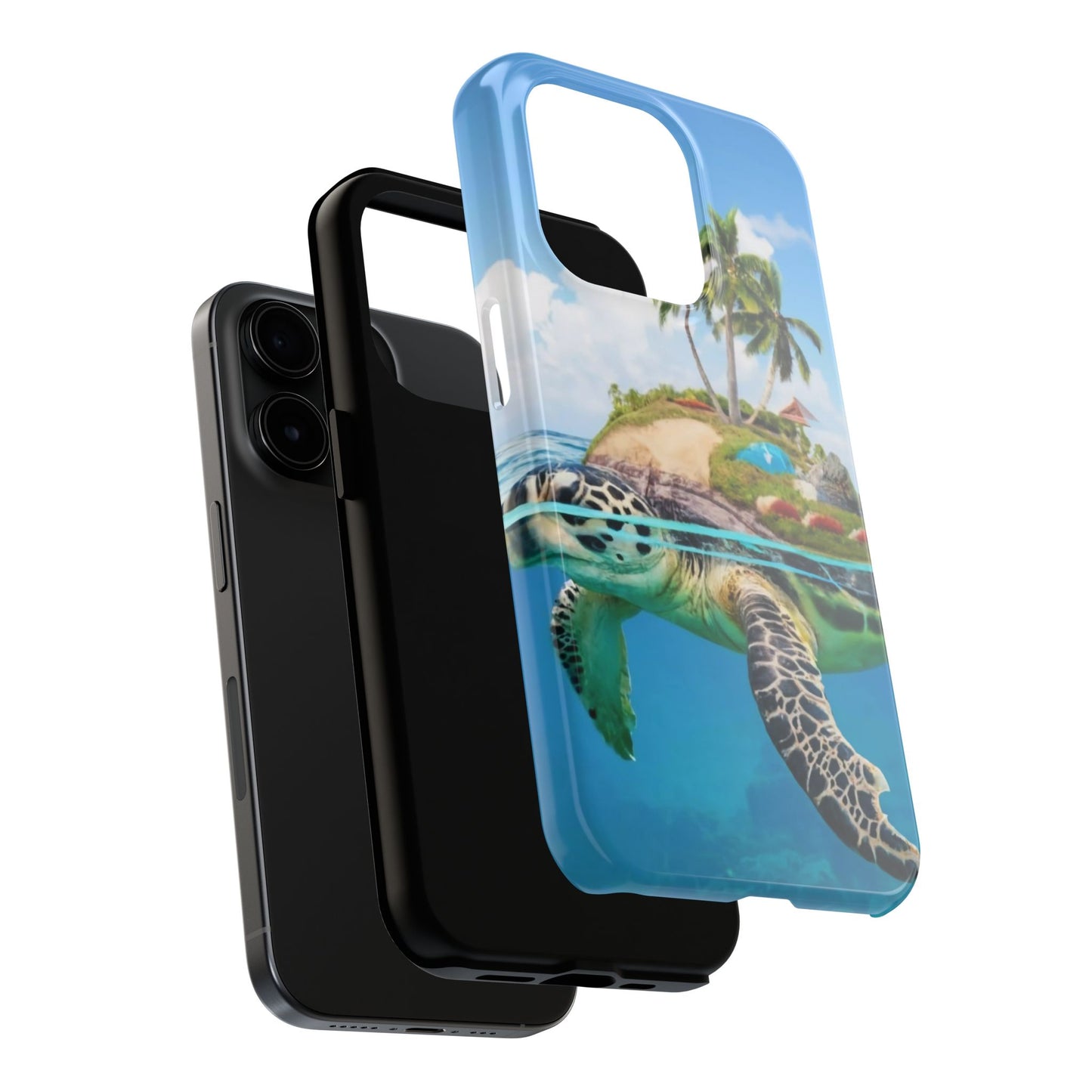 Island Turtle Ocean Adventure Tough Phone Case