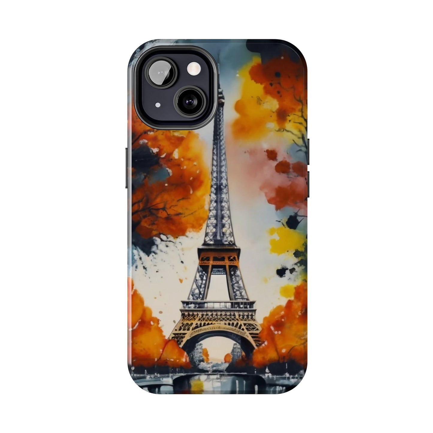 Watercolor Eiffel Twilight Defender Case