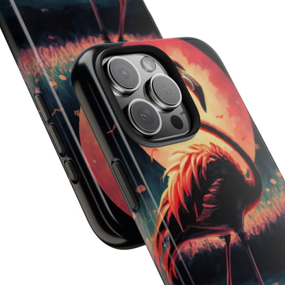 Sunset Flamingo Defender Case