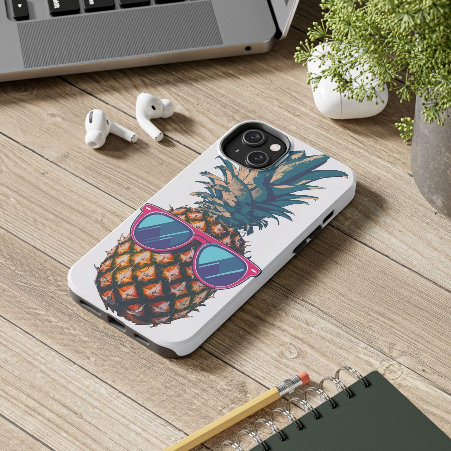 Chill Pineapple Shades Tough Phone Case