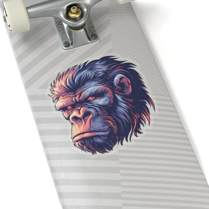 Skeptical Tan Yeti Vinyl Sticker