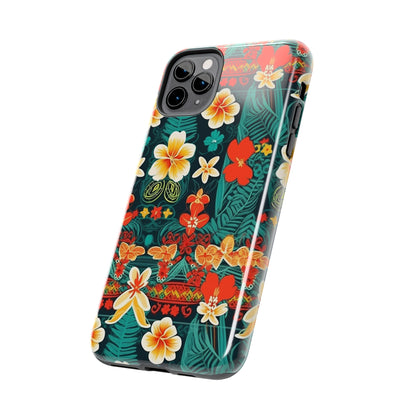 Hibiscus Haze - Hawaiian Tough Phone Case