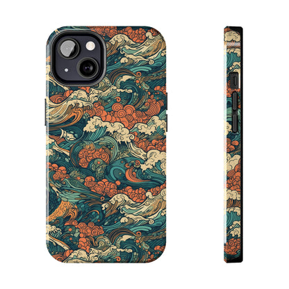 Vibrant Waves - Wave of Colors - Tough Phone Case