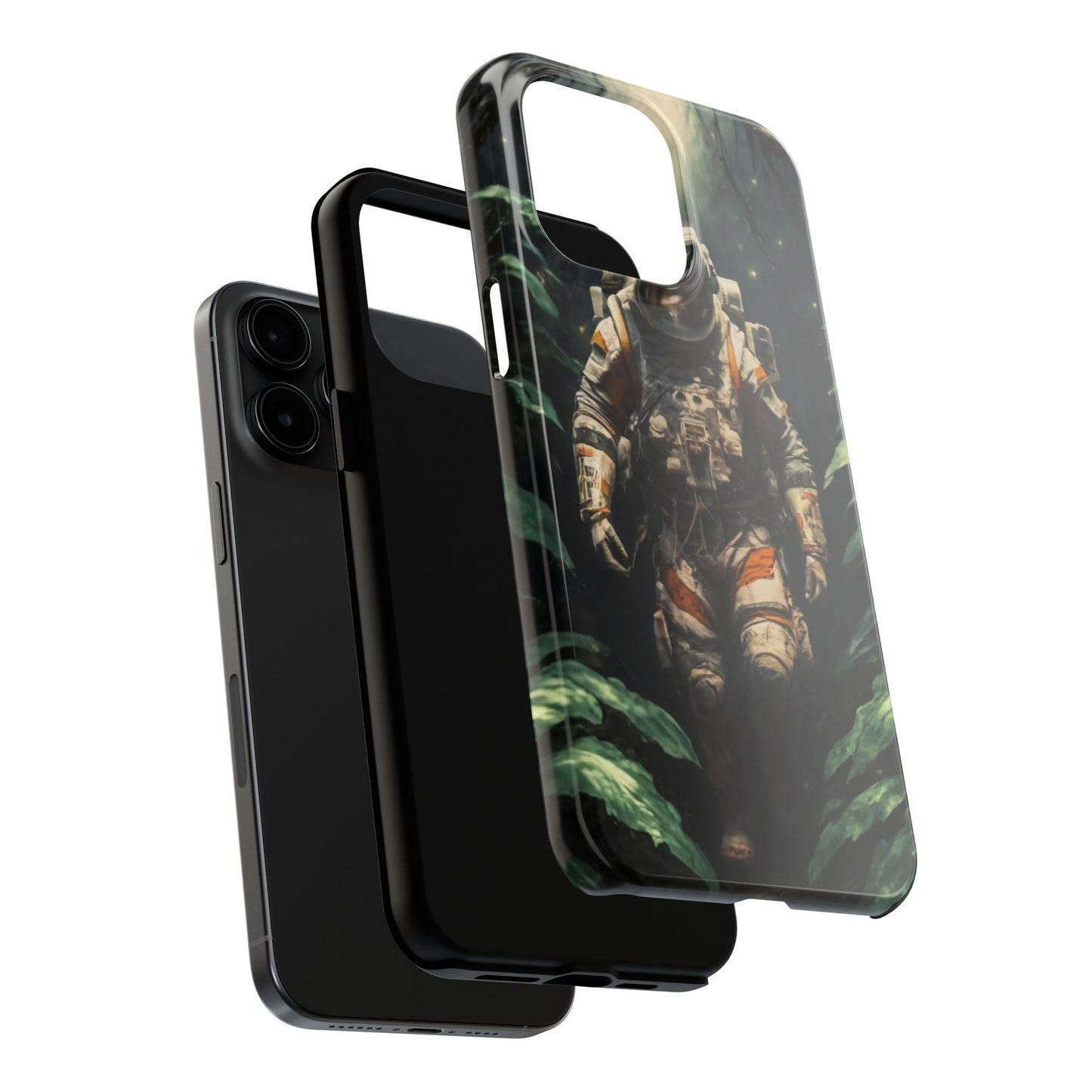 Cosmic Explorer Jungle Trek Tough Phone Case