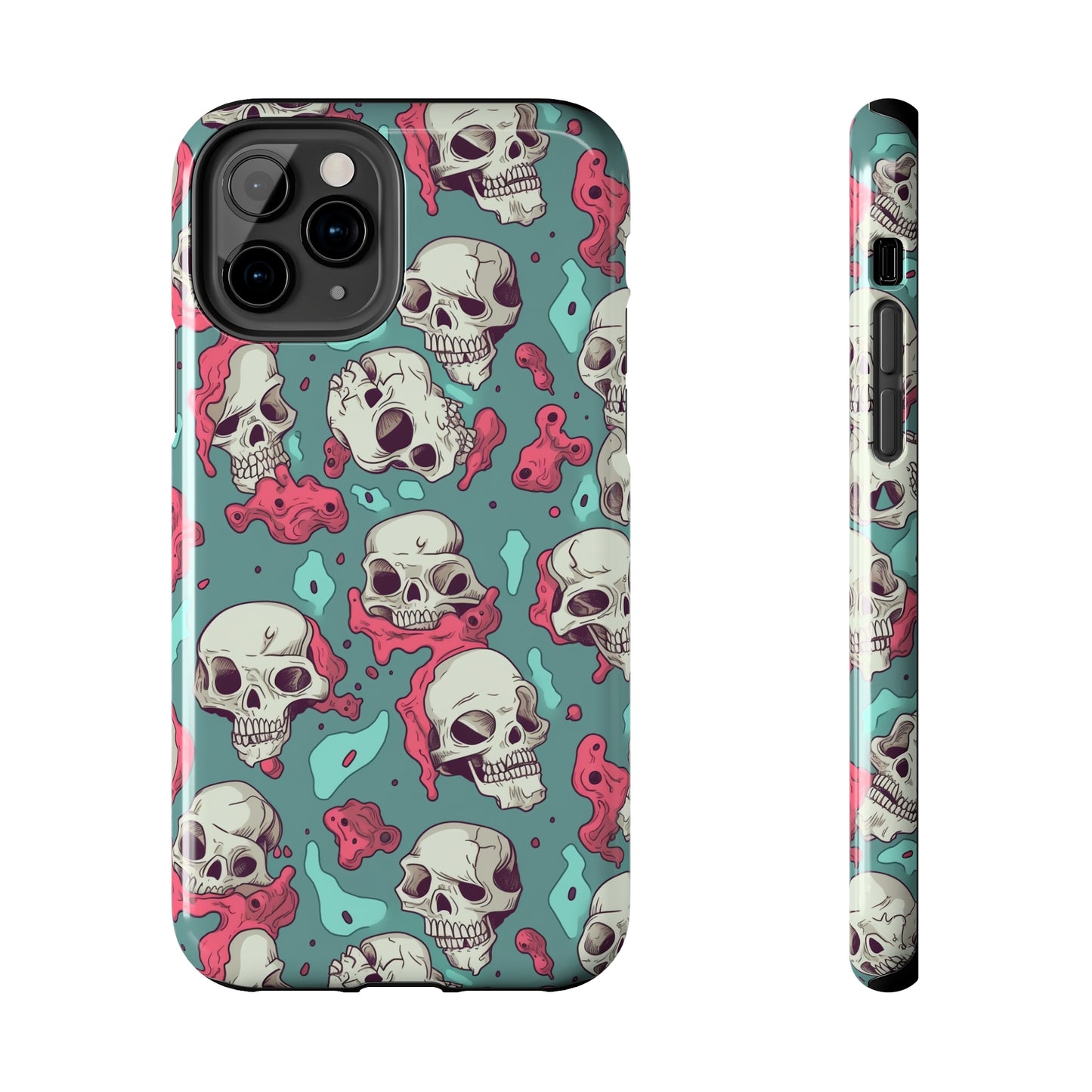 Skull Splasher - Deathly Protection - Tough Phone Case