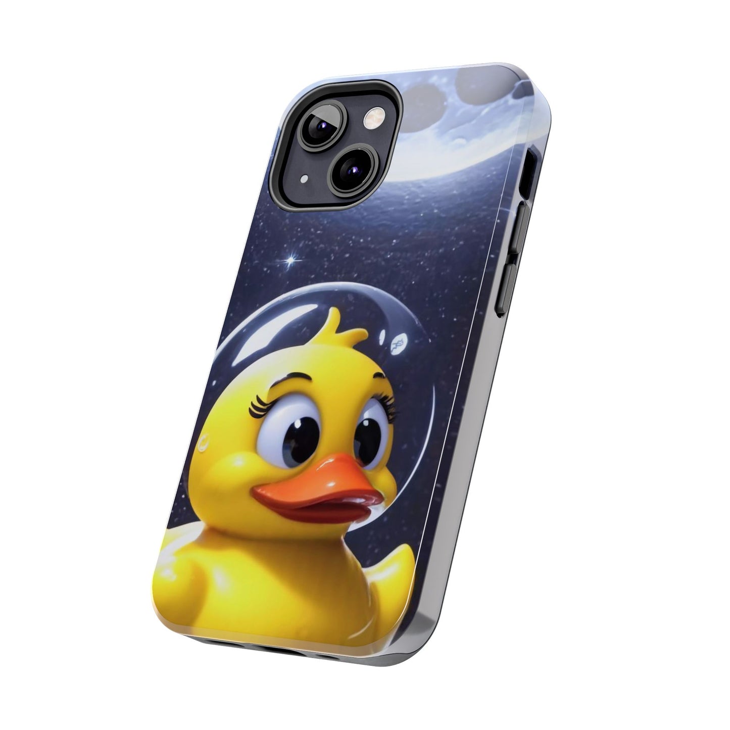 Lunar Space Duck Adventure Tough Phone Case