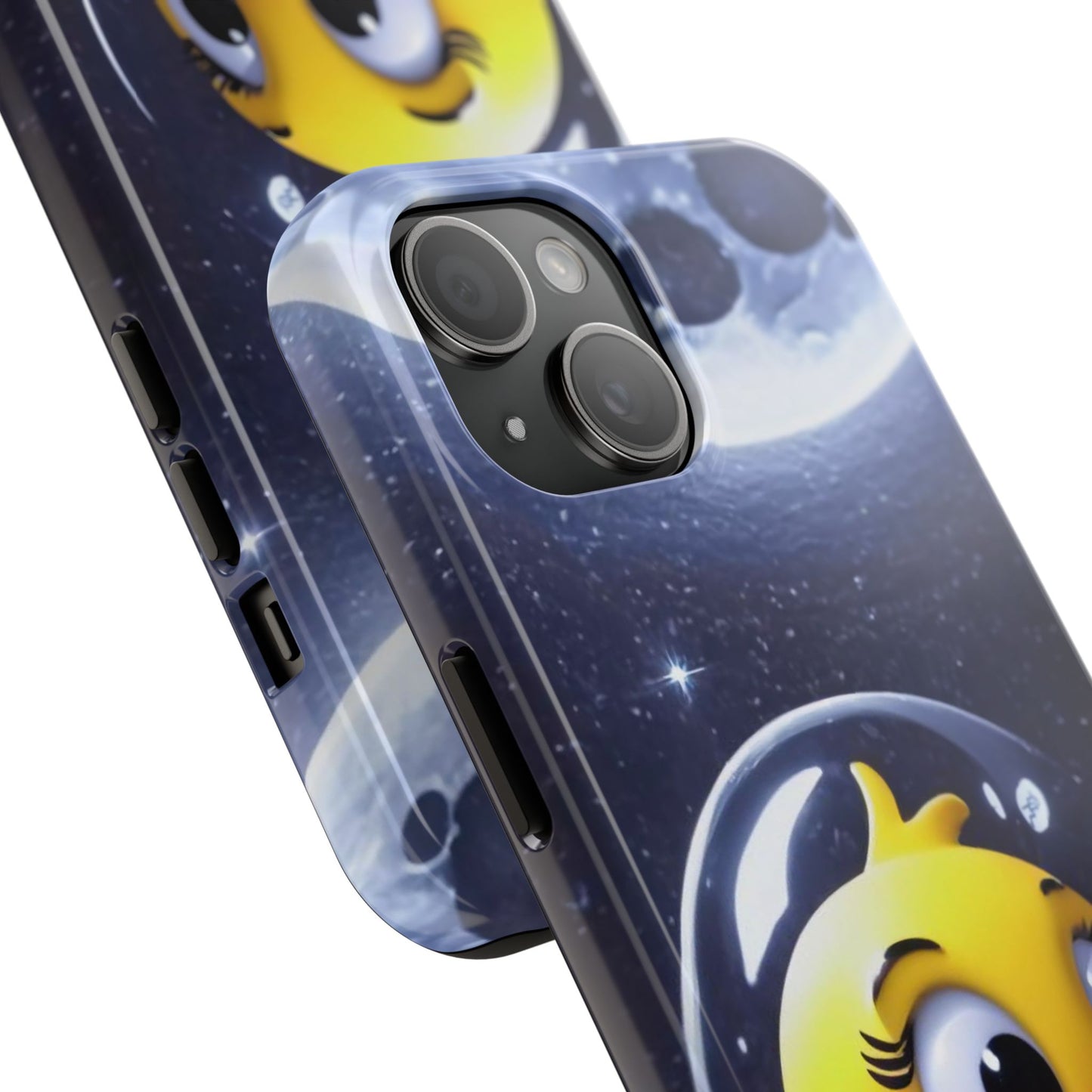 Lunar Space Duck Adventure Tough Phone Case