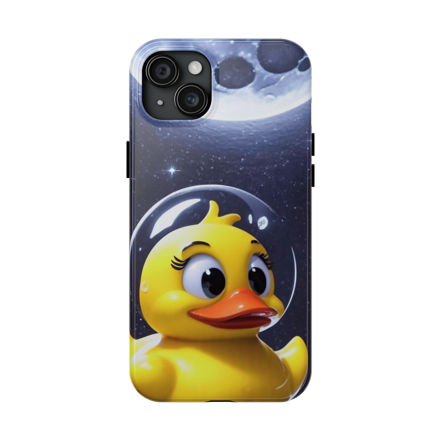 Lunar Space Duck Adventure Tough Phone Case