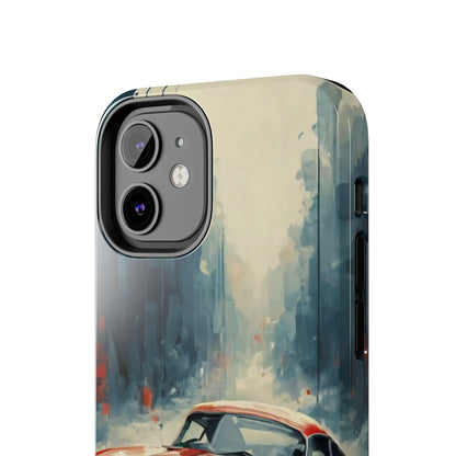 City Drive Red Sports Car Tough Phone Case