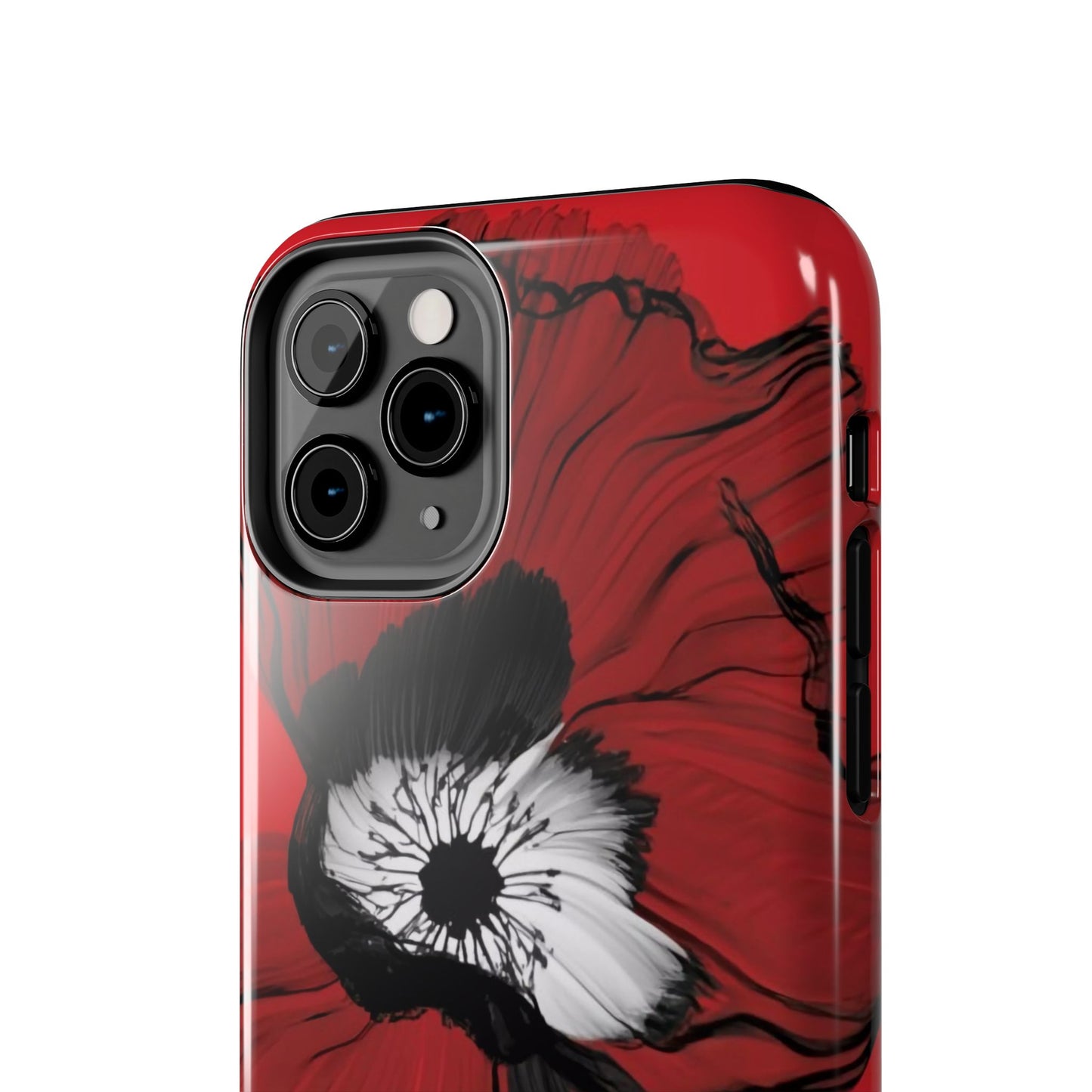 Crimson Bloom Defender Case