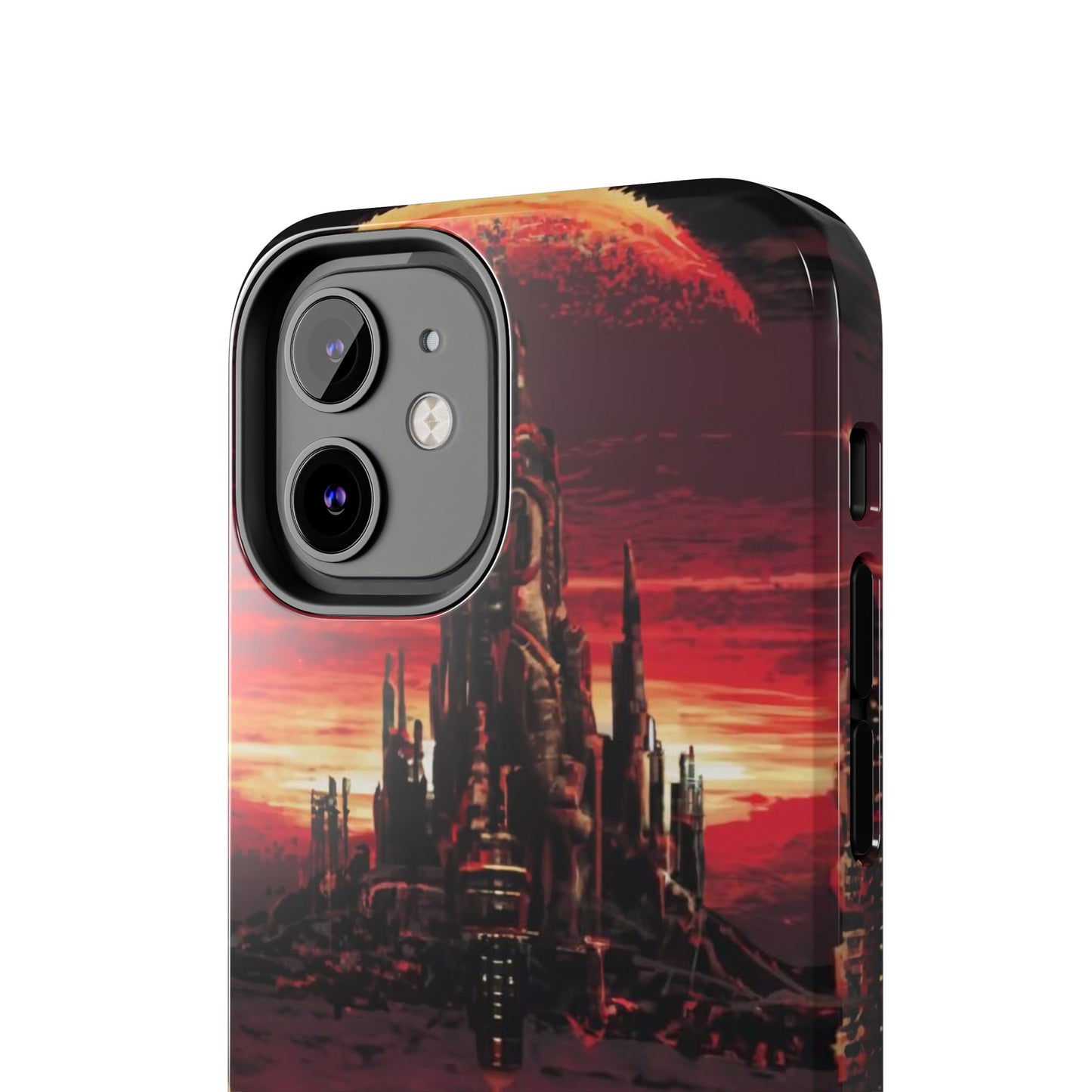 PixelVista Futuristic City Tough Phone Case