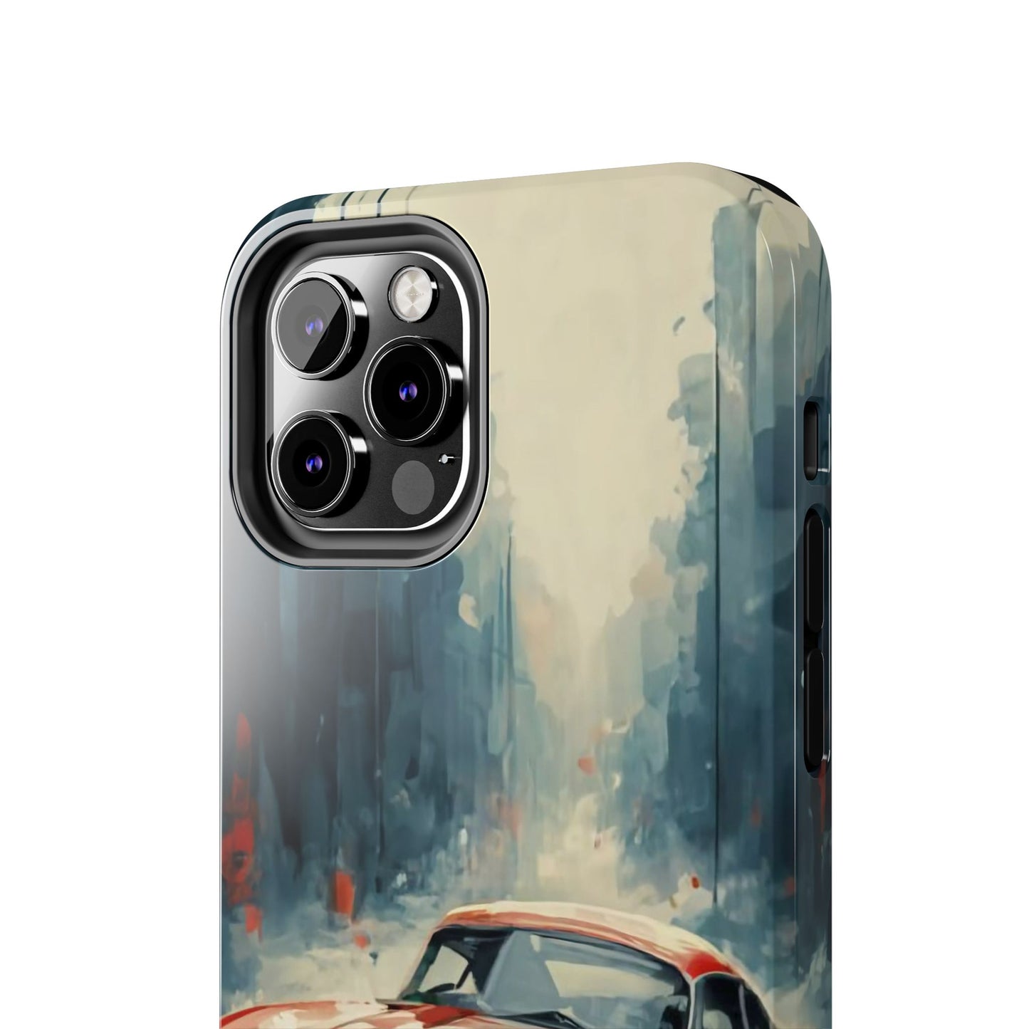 City Drive Red Sports Car Tough Phone Case