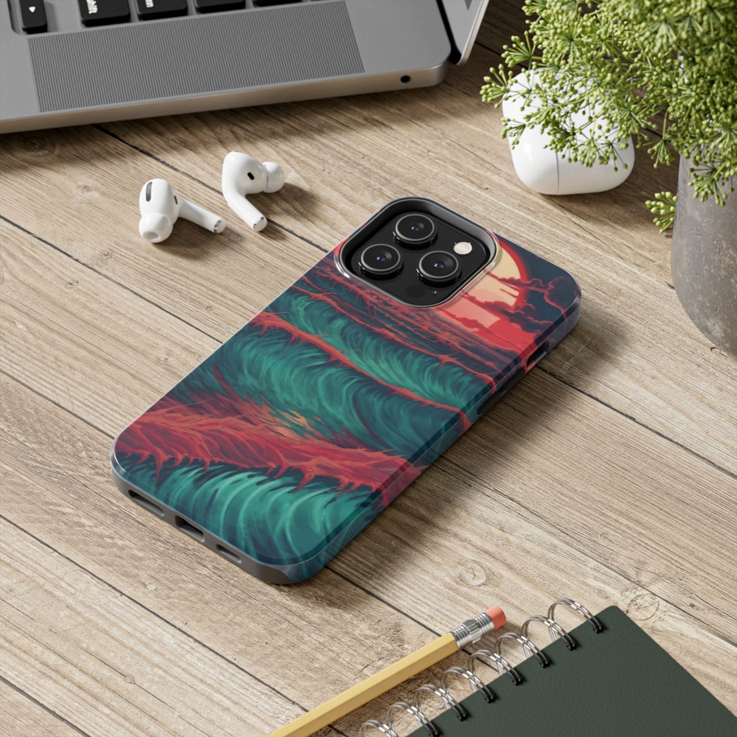 Sunset Waves ToughShield Case