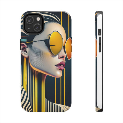 Shinkawa-Inspired Sunglasses Woman Tough Phone Case