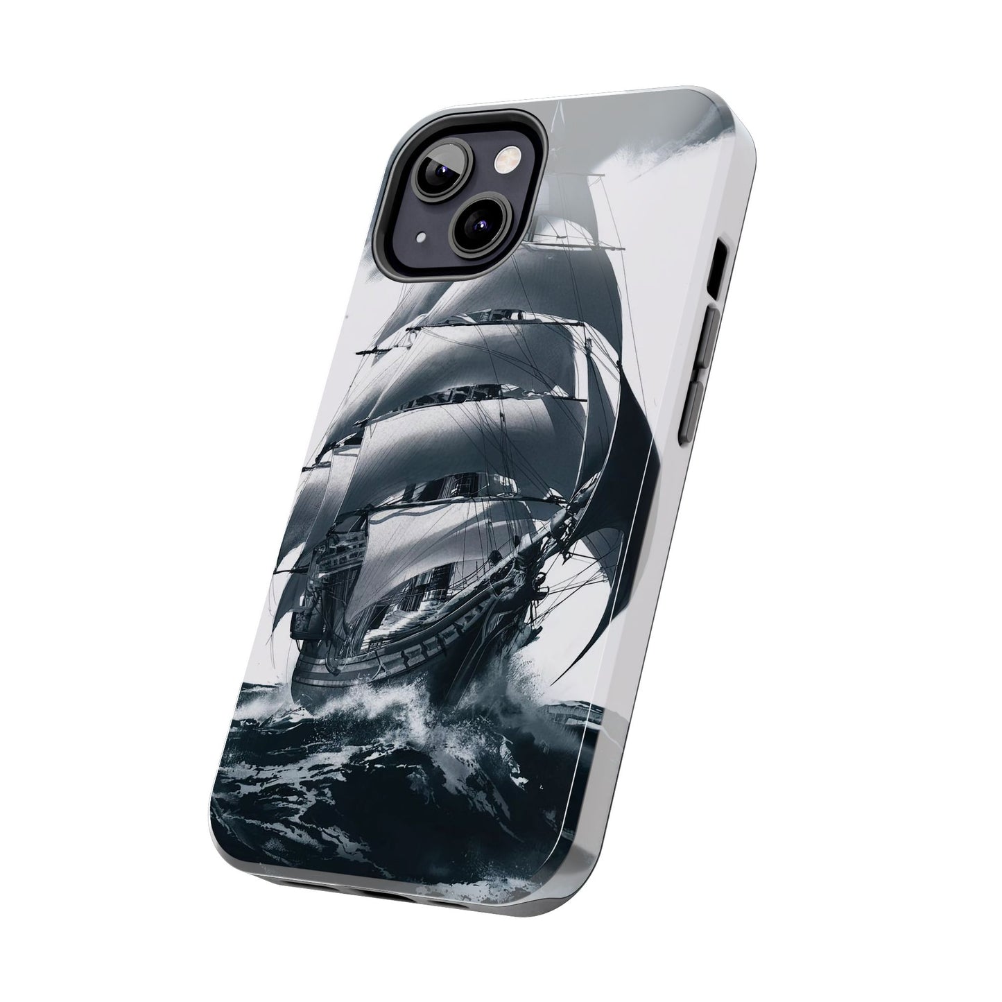 Tempest Voyage Pirate Ship Tough Phone Case