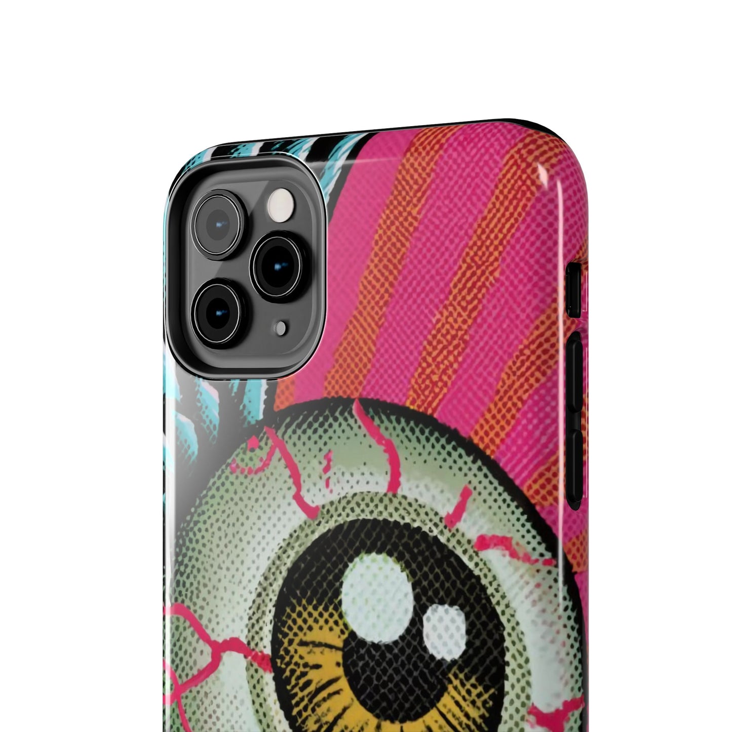 Winged Eye Pop Art Tough iPhone Case