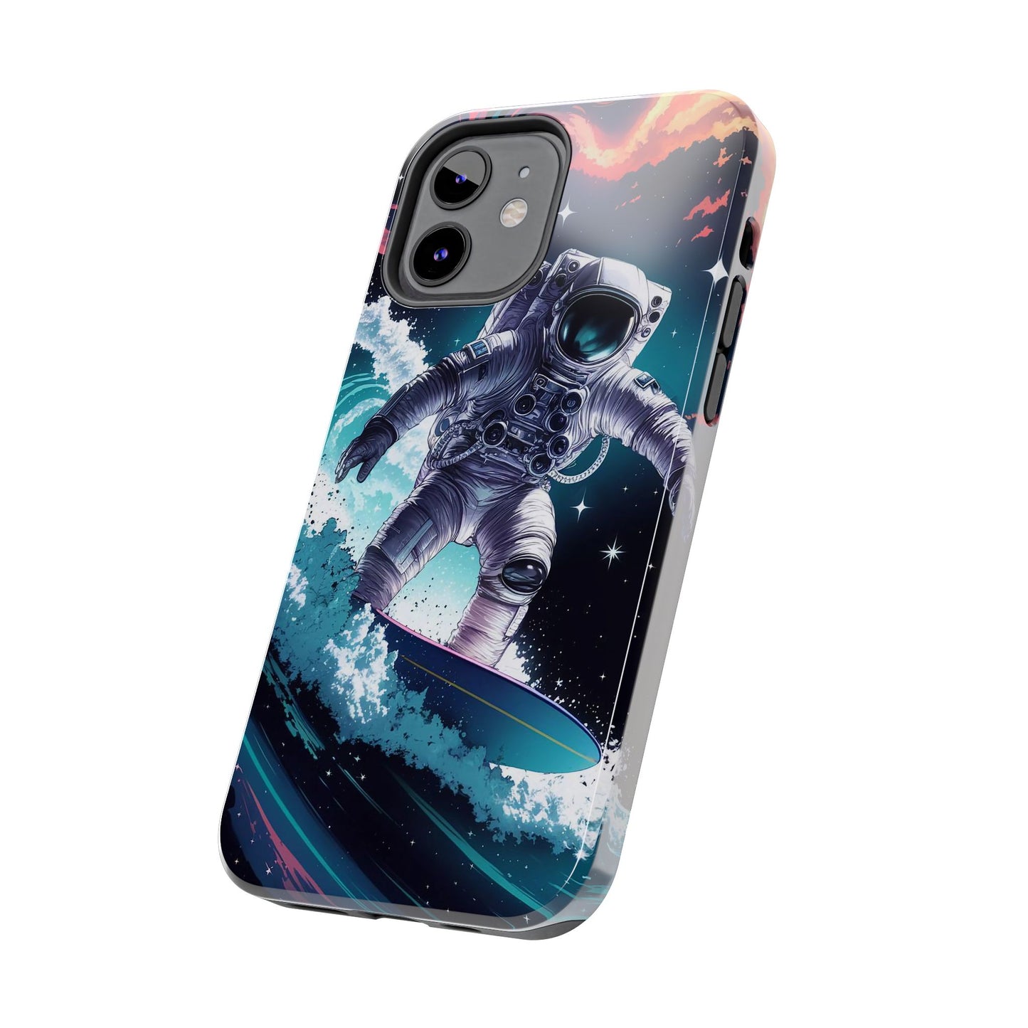 Space Surfer Astronaut Adventure Tough Phone Case