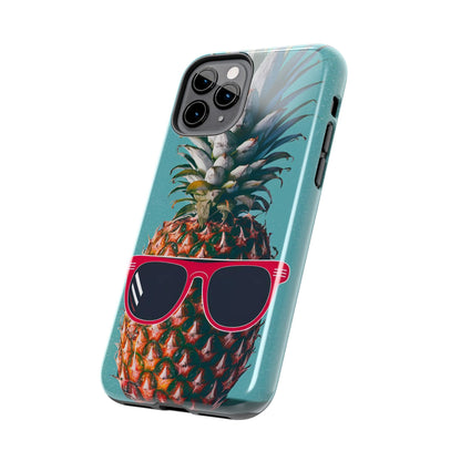 Beach-Ready Pineapple Sunglasses Tough Phone Case