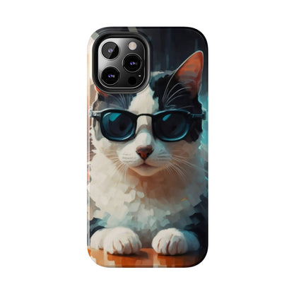 CoolCat Dinner Date Tough Phone Case