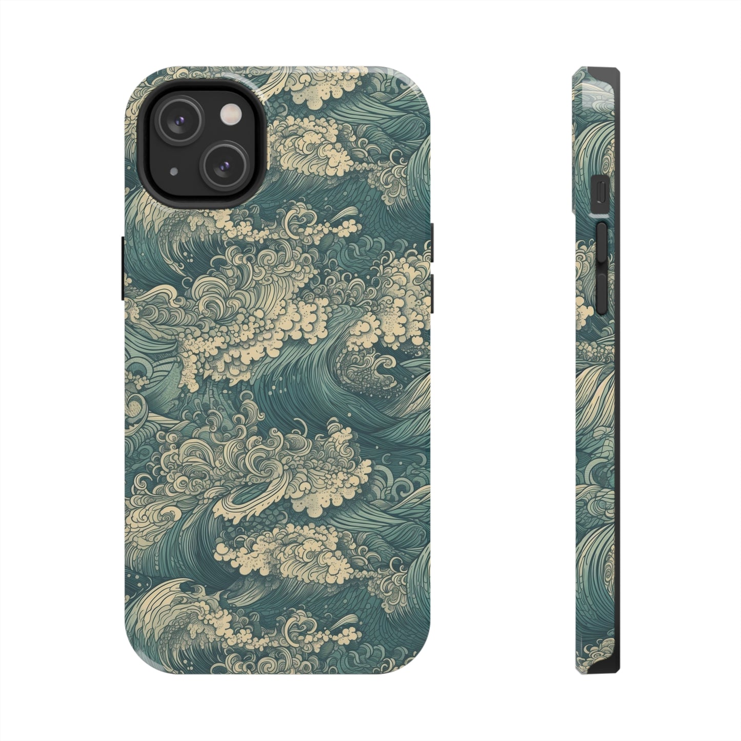 Tranquil Tides - Wave of Colors - Tough Phone Case