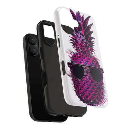 Pineapple Paradise Sunglasses Tough Phone Case