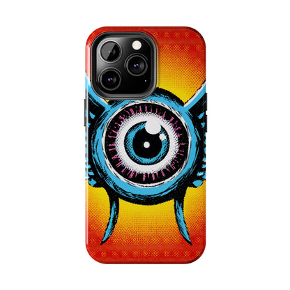 Bursting Vision Winged Eye iPhone Case