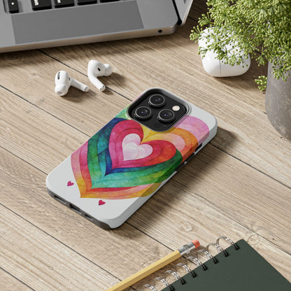 Vivid Heartbeats Defender Case