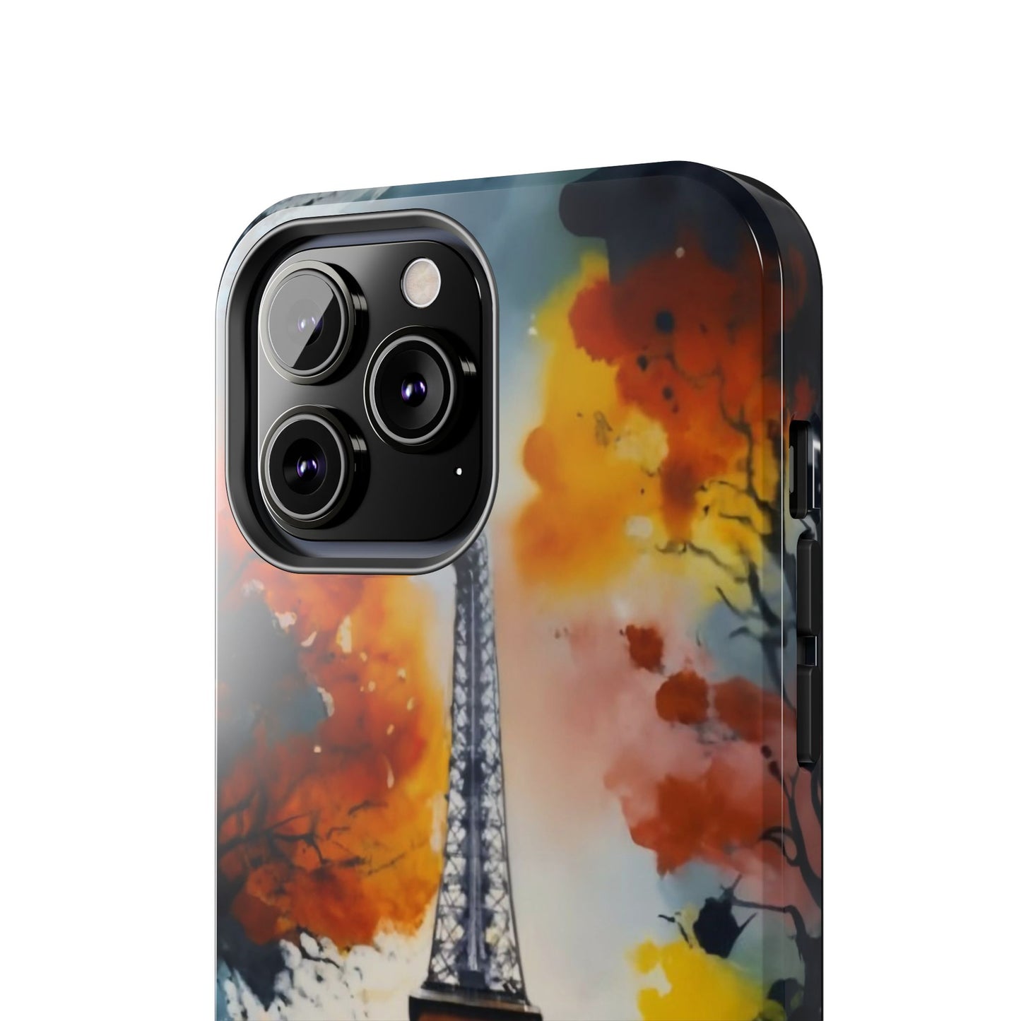 Watercolor Eiffel Twilight Defender Case