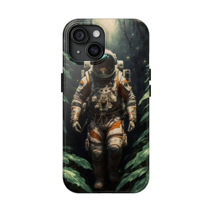 Cosmic Explorer Jungle Trek Tough Phone Case