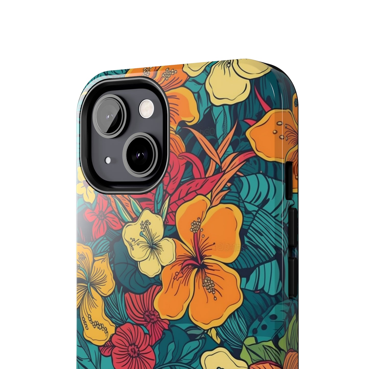 Brilliant Lokelani - Hawaiian Tough Phone Case