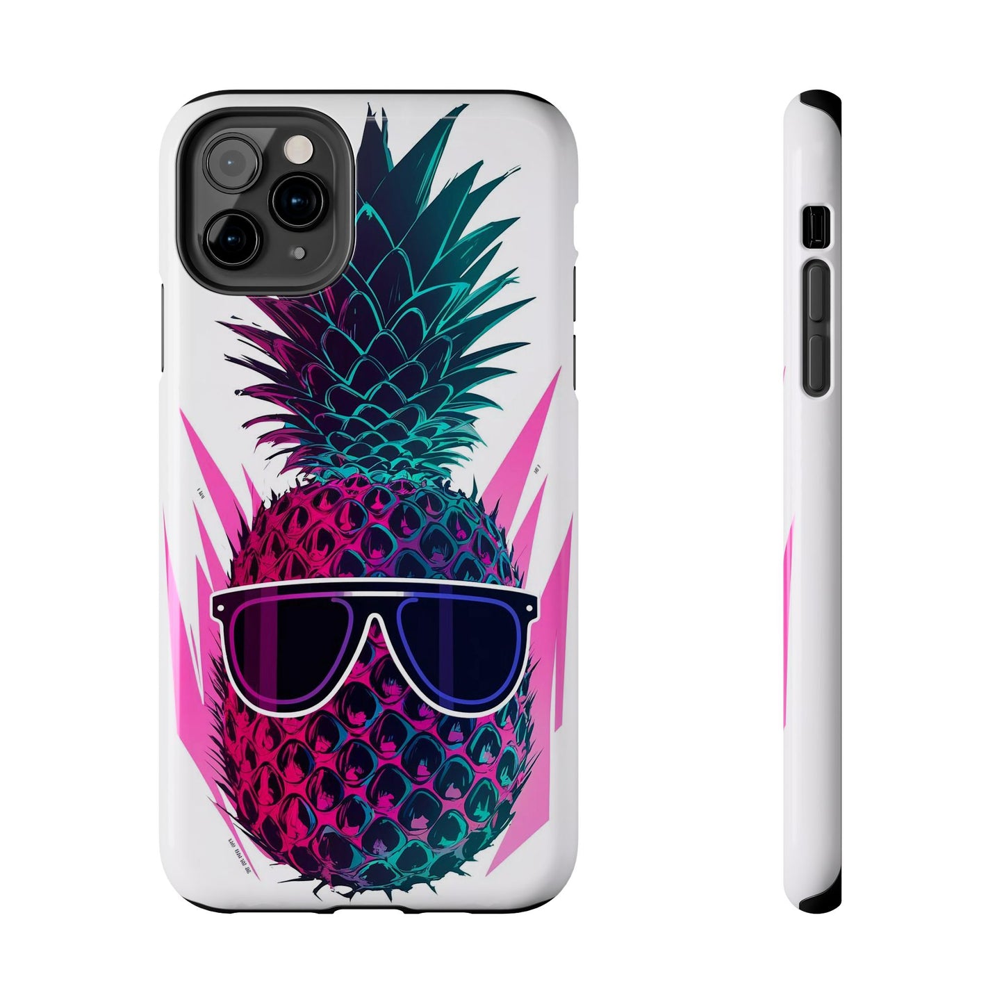 Sunglass Clad Pineapple Funk Tough Phone Case