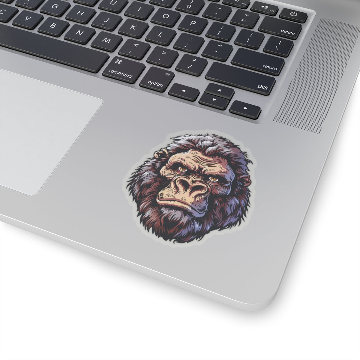 Observant Tan Yeti Vinyl Sticker