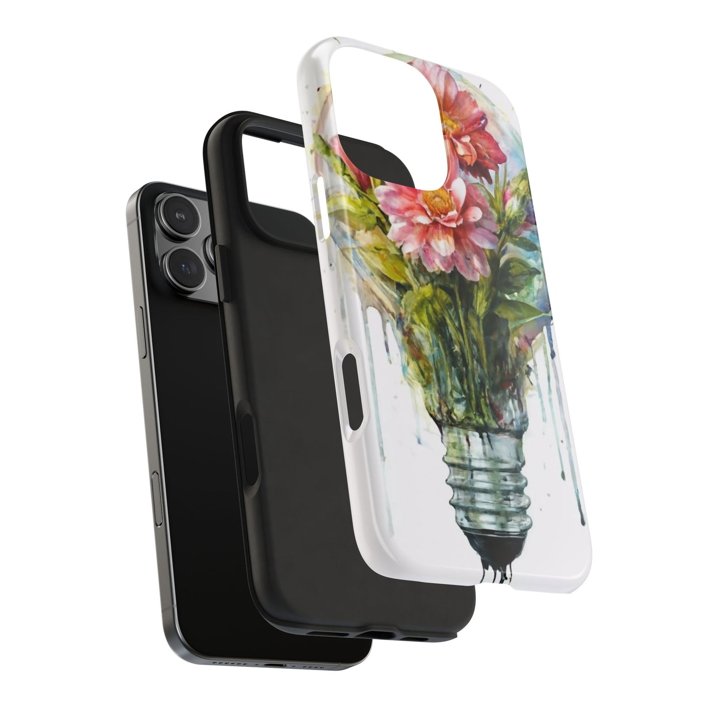 Floral Glow Defender Case